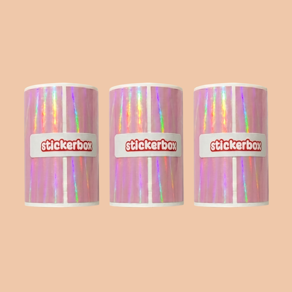 Pink Holographic Paper Refill (3)
