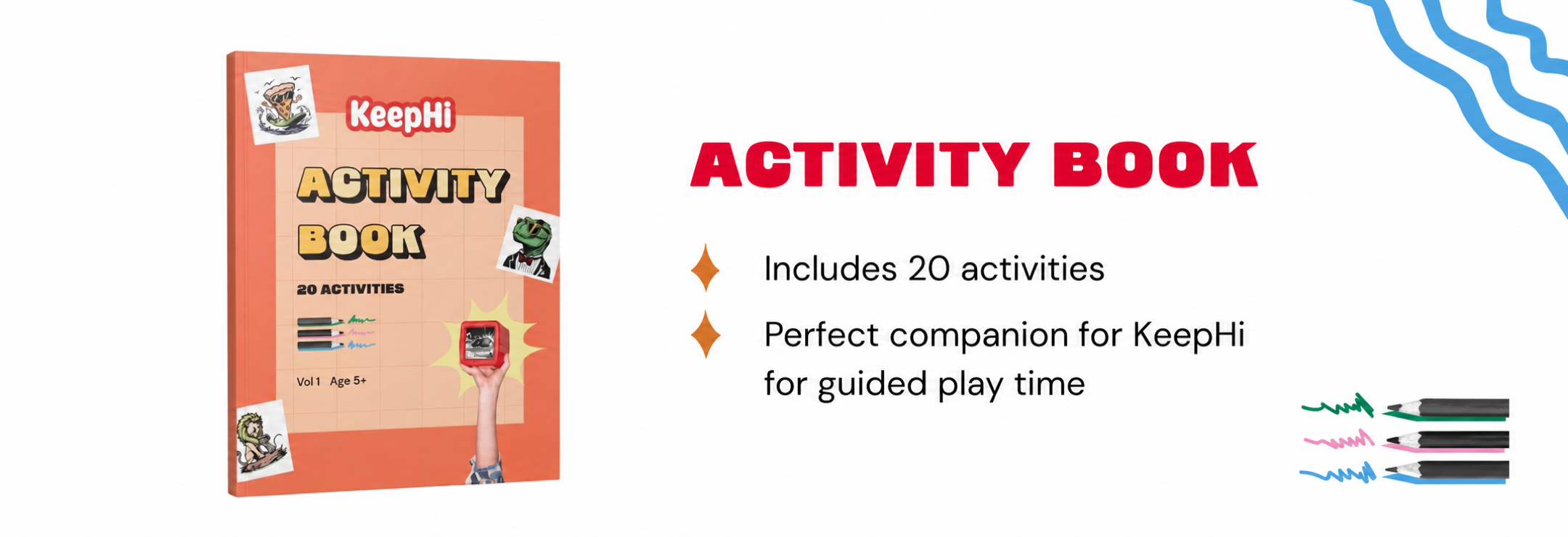 KeepHi Activity Book